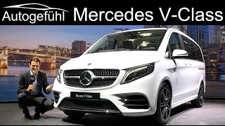 New Mercedes VClass amp Marco Polo REVIEW Exterior Interior Facelift VKlasse 2020  Autogefühl [upl. by Ellevehc]