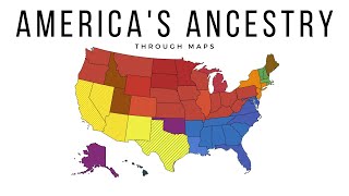 Americas Ancestry Explained Through Maps [upl. by Leahsim]