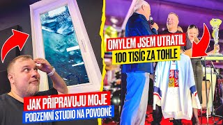 MOJE PODZEMNÍ STUDIO ZASAHUJÍ POVODNĚ amp NA AUKCI JSEM OMYLEM UTRATIL 100 TISÍC  WEEK 435 [upl. by Harp]