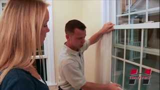 How to Operate amp Clean Your Harvey Double Hung Window [upl. by Namsaj]