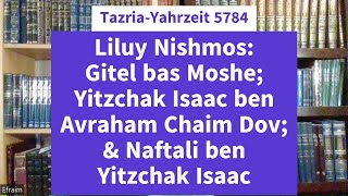 SPECIAL  Tazria amp Yahrzeit  A Relationship Like Gan Eden  Gitel bas Moshe [upl. by Arvell553]