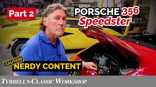 Porsche 356 Speedster Restoration Engine Tuning amp Test Drive  Part 2  Tyrrells Classic Workshop [upl. by Zoe479]