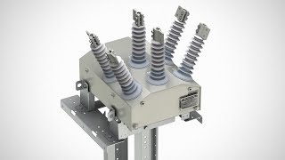 Recloser  Outdoor VCB Substation Mounting Kit [upl. by Brunhilde]