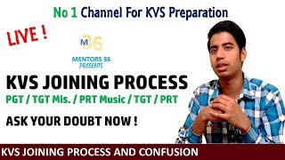 KVS Joining Process  Ask Your Doubt Now  Welcome to KVS [upl. by Armat]