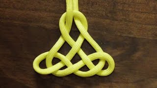 How To Tie A Decorative Paracord Oriental Pendant Knot  WhyKnot [upl. by Obelia]