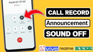 call recording sound off kaise kare  call recording without announcement  call recording sound off [upl. by Imhsar387]