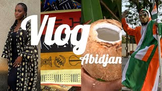 VLOG  Abidjan CAN Coiffure Manucure Marché Ivoirien Shooting [upl. by Ettelocin]