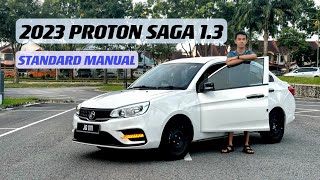 2023 Proton Saga 13L Standard Manual 车主心得  买手排车我后悔了吗？ [upl. by Harlie]