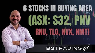 ASX S32 PNV RNU TLG NVX NMT  STOCKS TRADING AT BUYING AREA WHICH ONES IS A BUY [upl. by Tomchay]