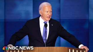 Watch President Bidens full remarks at DNC [upl. by Au]