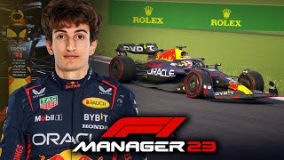 F1 MANAGER 2023  VERSTAPPEN COME SCHUMI E LEWIS [upl. by Analise]