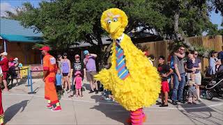 Sesame Street Party Parade 2018 SeaWorld San Antonio [upl. by Aihseit437]