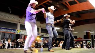 Line Dance Five Minutes  Paartanz David Villellas [upl. by Aliuqa]