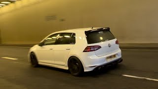 Crazy Loud Golf R Ripping It Round Cheshire Passenger Ride [upl. by Lodi]