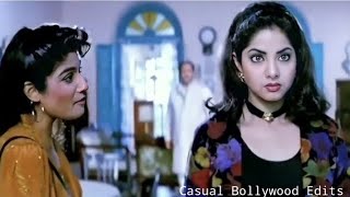 Divya Bharti  Sridevi comparison IN Laadla Part 9 [upl. by Marve]