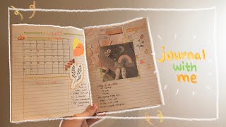 Journal with me for August 🌻 [upl. by Yejus]