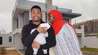 INSIDE PRESENTER ALI amp MEDINA NEW MANSION INTRODUCING THEIR BABY LIVE ON CAMERA [upl. by Ahcropal]