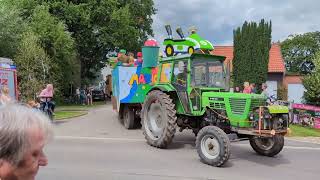 Bunter Umzug Schützenfest Ahnsen bei Meinersen 28 Juli 2024 [upl. by Htebiram482]