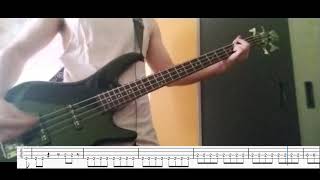 El canto del loco  Volverá  Bass Cover With Tabs [upl. by Anna-Maria143]