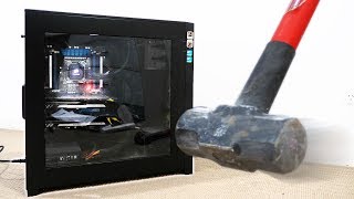 GAMING PC vs SLEDGEHAMMER [upl. by Monroy]