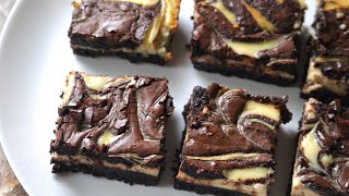 cheesecake brownie recipe  creamcheese swirl brownie recipe [upl. by Gine]