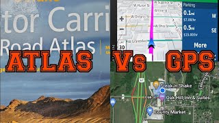 Rand McNally Atlas VS The GPS [upl. by Anesuza]