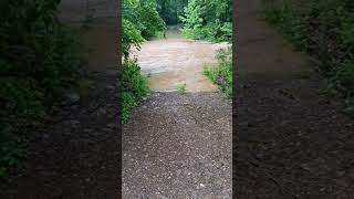 IN GOD quotWeatherquot May 22 2024 Side Road Flooded on Parker Branch Rd by Hicks Arkansas [upl. by Nosredna]