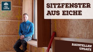 Sitzfenster aus Eiche  Sitzfensterbank herstellen und einbauen  HolzLiebling DIY [upl. by Eninnaj]