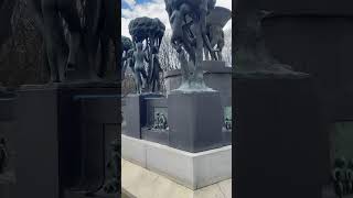 📍Frogner Park Oslo 🇳🇴 asmr travel subscribeandlike viralshorts trendingshorts viralvideo [upl. by Hpesoy364]