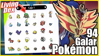 Cómo Capturar los 94 Pokémon de Galar en Espada y Escudo  Full LivingDex [upl. by Kancler]