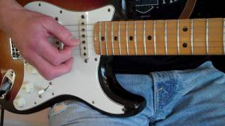 1973 Fender Strat B Bender Demo wwweddievegascom Eddie VegasMP4 [upl. by Avan]