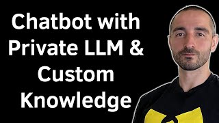 Customer Support Chatbot using Custom Knowledge Base with LangChain and Private LLM [upl. by Ethe]