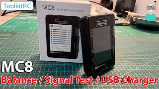 ToolkitRC MC8 MultiChecker  USBC Fast Charger [upl. by Calia717]