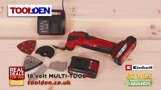 Real Deals For You  Einhell Multi Tool  Toolden [upl. by Akemed]