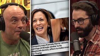 TrumpKamala Debate Earring Company Comes Back With A Funny Response  Joe Rogan amp Matt Walsh [upl. by Holman]