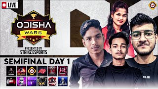 ODISHA WAR TOURNAMENT LIVE  SEMI FINAL  DAY 1 Ft strikzesports [upl. by Esej155]