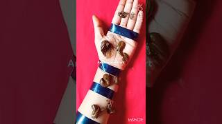 cello tape Mehndi hackbeautiful hennadesign shortvideo viralvideo [upl. by Lytton]