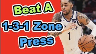 How to Beat a 131 Half Court Zone Press [upl. by Bernardi]