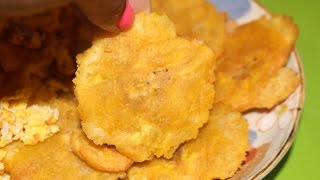 Como hacer Tostones [upl. by Siuqaj293]