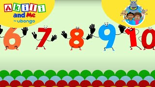 Count to 10  Akili amp Me  Learning videos for kids [upl. by Atteynot21]