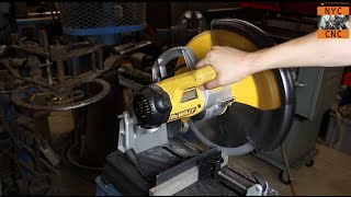 The Best Metal Cutting Saw Aluminum AND Steel DeWalt DW872 MultiCutter Review [upl. by Enelloc50]