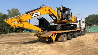 Finally We Purchased New Excavator JCB NXT 205  New Pocklan Excavator on Truck  Happy Diwali 2024 [upl. by Drarig]