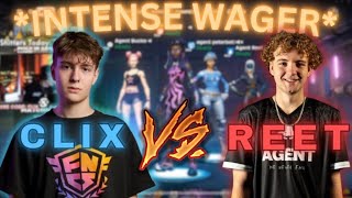 Fortnite INTENSE Wager PRO Zone Wars 🔥  Clix amp Peterbot vs Reet amp Bucke [upl. by Suciram89]