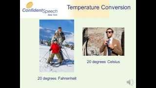 Temperature Fahrenheit amp Celsius Conversions [upl. by Ayiak]