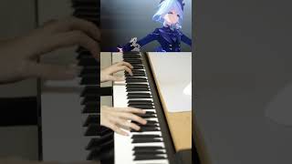 Sinners Finale Genshin Impact Piano Focalors Dance [upl. by Celinda]