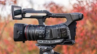 The Camcorder of the Future  Canon XF705  First Look [upl. by Thurnau]