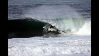 CENTRAL COAST  WAMBERAL  SURF  GNARLY BARRELS [upl. by Ahsak]