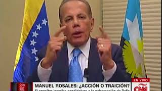 La dura discusión Manuel Rosales vs Fernando del Rincón quotUna llamadaquot a PJ rompió acuerdo por ANC [upl. by Cayser61]