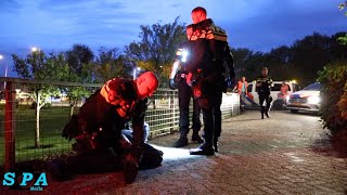 Bestuurder veroorzaakt ongeval belandt in de sloot en vlucht  N209 Bleiswijk [upl. by Itra]