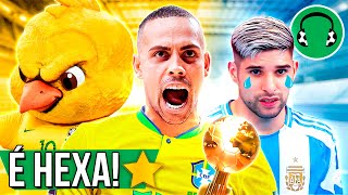 ♫ BRASIL É HEXA NA COPA DO MUNDO DE FUTSAL 🏆  Paródia Primeiro Beck  MC Guizinho Niazi Silva MC [upl. by Anabel]